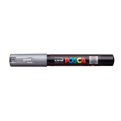 POSCA marqueurs  «Peinture acrylique» couleurs «Pointe extra-fine Argent 0.7 mm»  1 pièce
